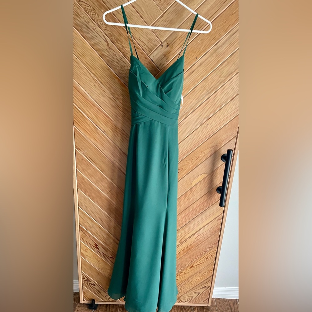Azazie chiffon maxi dress